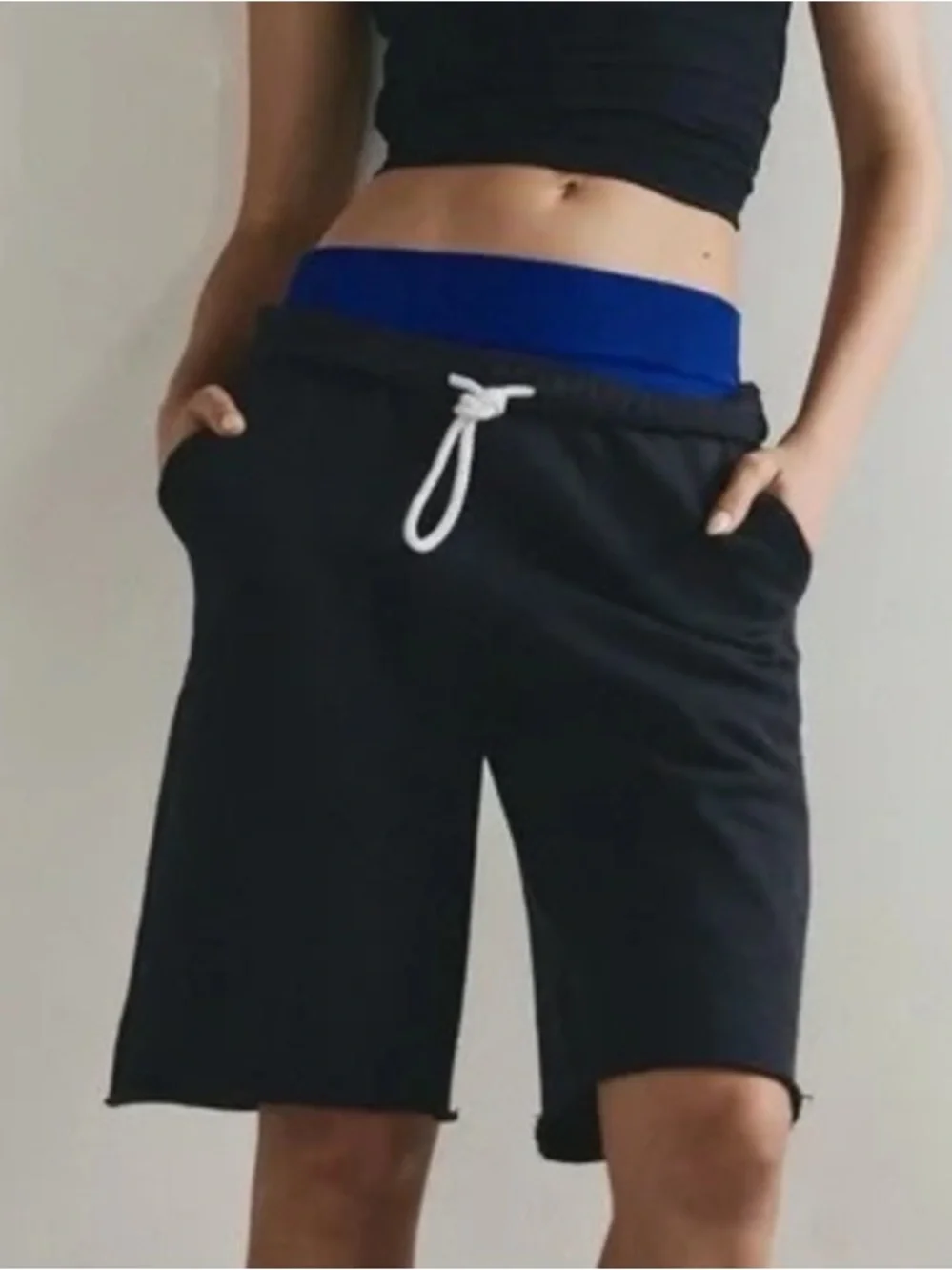 FP Movement by Free People Black Bermuda Shorts